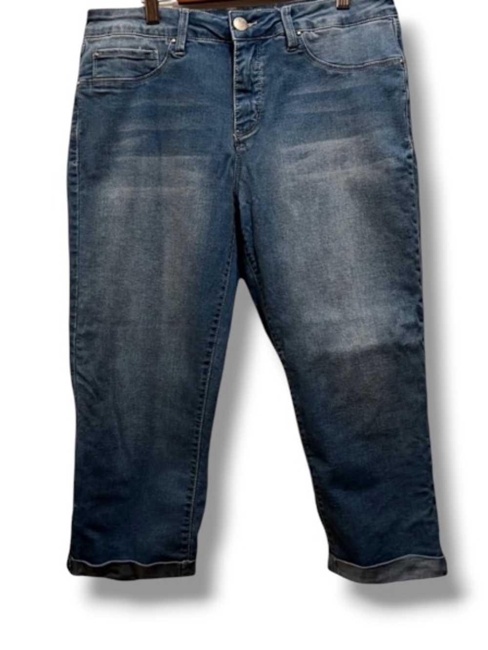 Royalty For Me Women’s Denim Capris Cropped Capri Pants Jeans